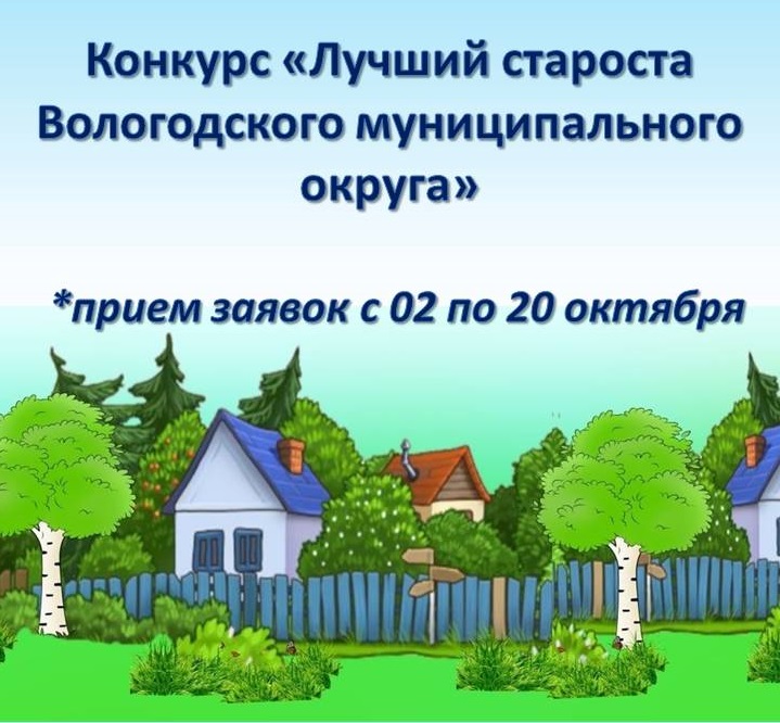 Лучшего старосту по итогам работы за 2023 год выберут в Вологодском округе!.