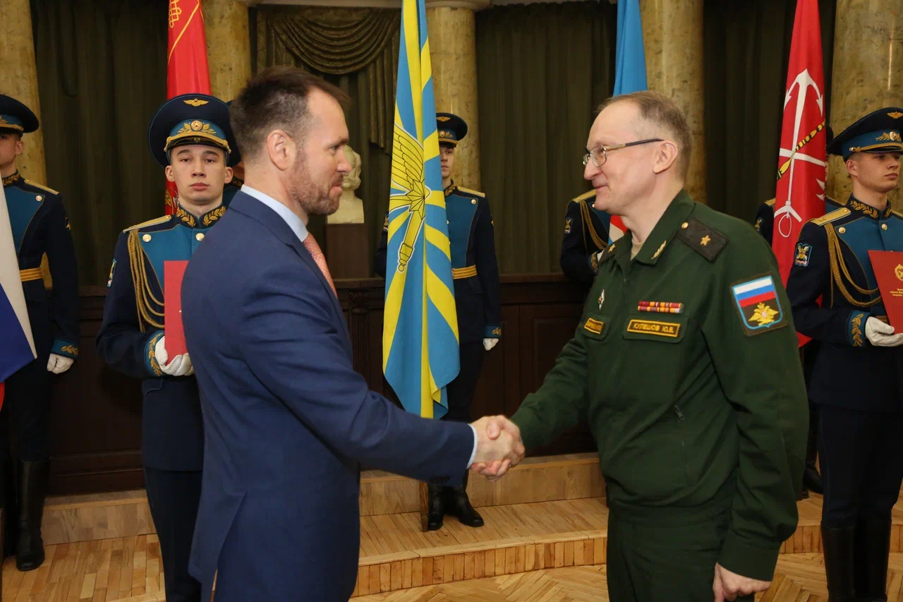 Военно-космическая академия имени А.Ф.Можайского и Вологодский округ встретились на одной орбите.