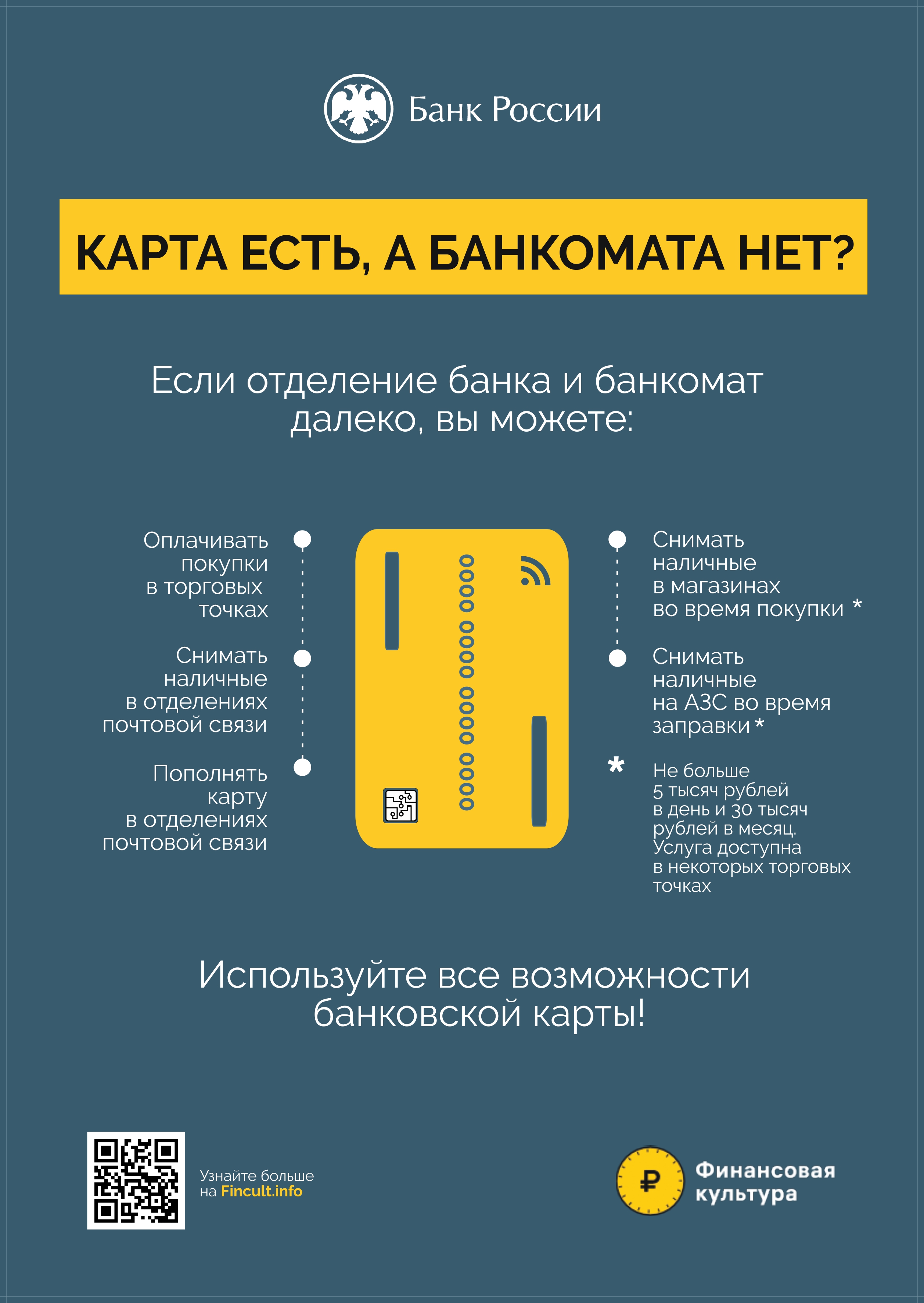 Жители Вологодской области могут снимать наличные с карты на кассе магазинов.