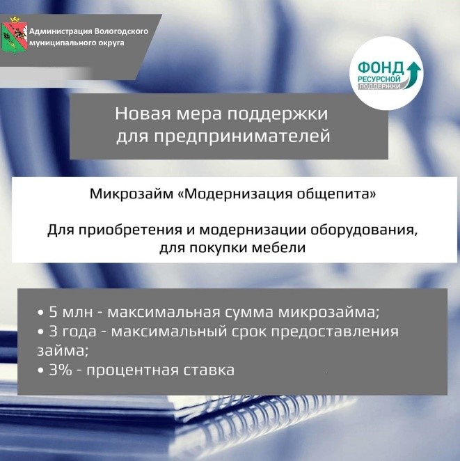 Новая мера поддержки для предпринимателей.